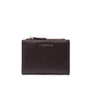 Mocha Small Classic Arya Wallet - Choc/Cream