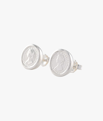 Von Treskow Studs w/ Nano Token - Silver | Mocha Australia