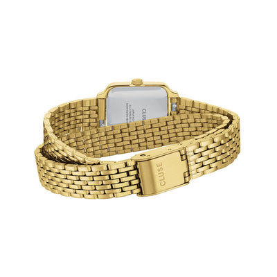 CLUSE Gracieuse Mini Watch Double Strap - Forest Green/Gold