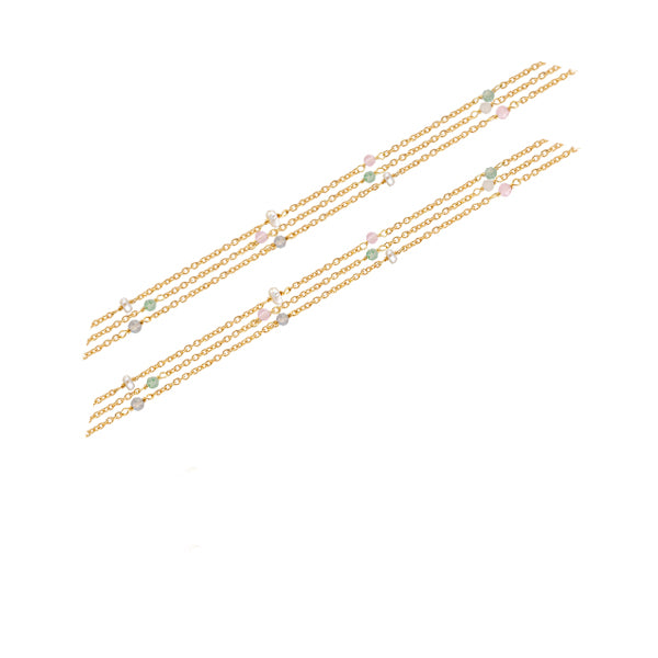 Bianc Lilac Necklace- Gold | Mocha Australia