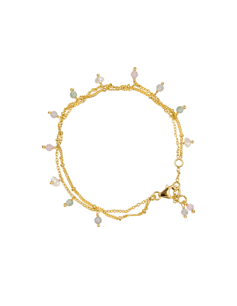 Bianc Lilac Bracelet- Gold | Mocha Australia