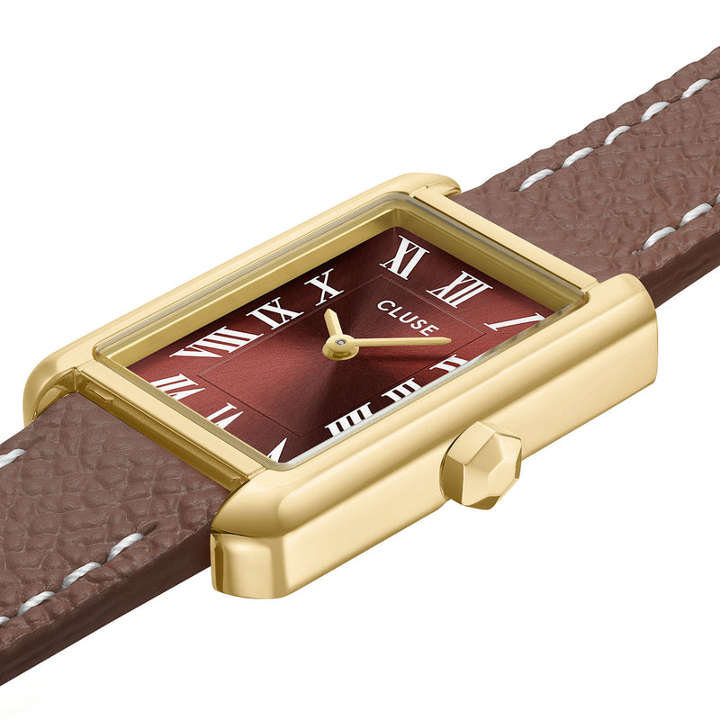 CLUSE Belisenna Double Leather - Mocha/Gold