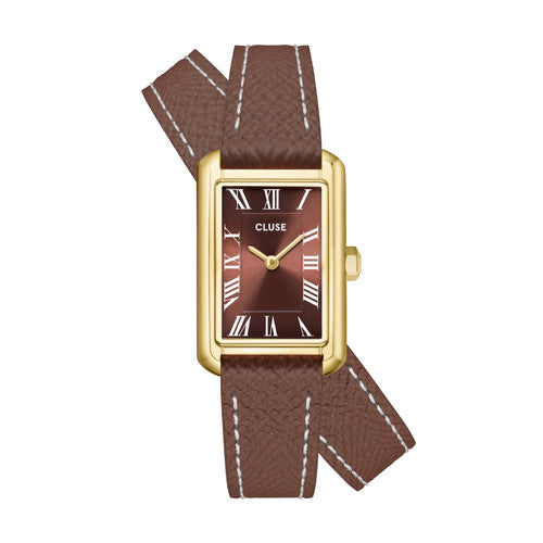CLUSE Belisenna Double Leather - Mocha/Gold