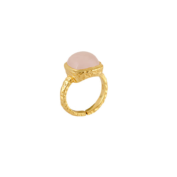 Bianc Hue Ring Pink - Gold
