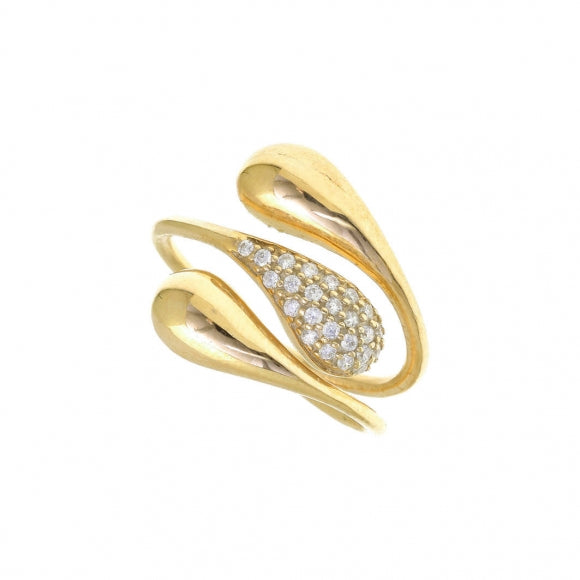 Mocha Gregio Wanna Glow Ring w/ Cz - Gold | Mocha Australia