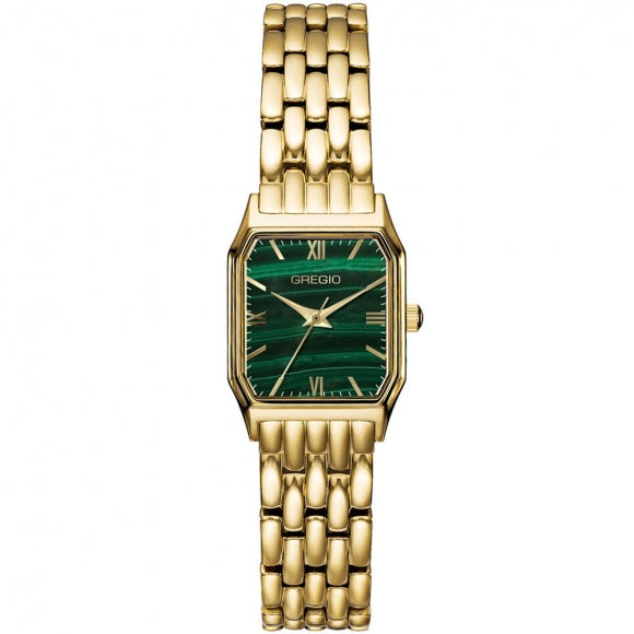 Gregio Sylvie Watch Green Face - Gold