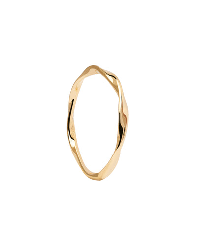 PDPAOLA Spiral Ring - Gold | Mocha Australia