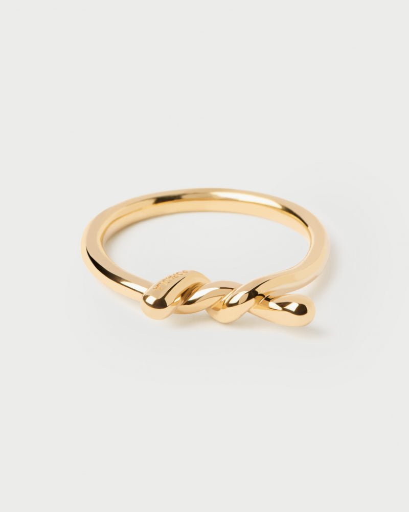 PDPAOLA Twist Ring - Gold | Mocha Australia