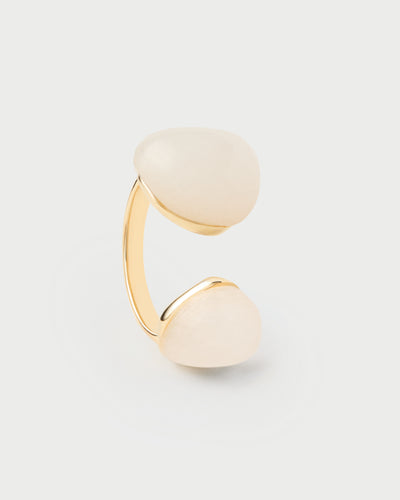 PDPAOLA Quartz Gravity Ring - Gold