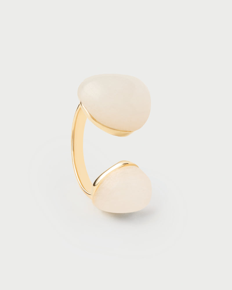 PDPAOLA Quartz Gravity Ring - Gold