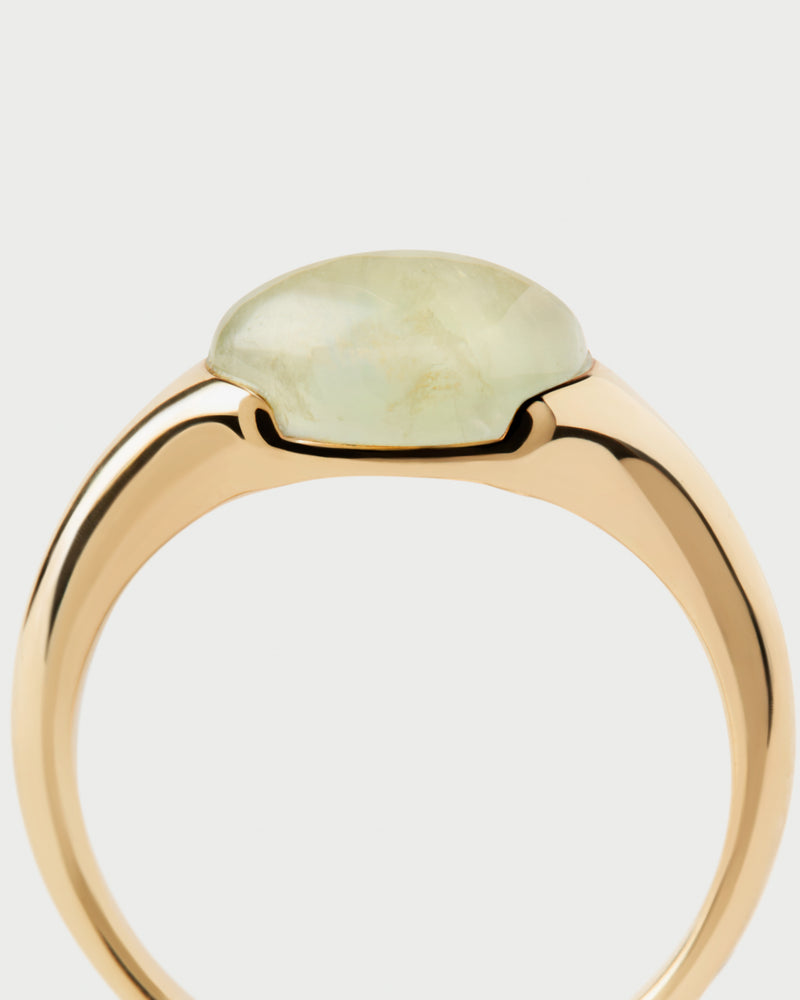 PDPAOLA Prehnite Bay Ring - Gold