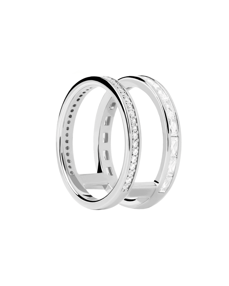 PDPAOLA Bianca Ring- Silver | Mocha Australia
