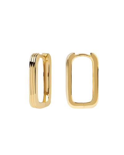 PDPAOLA Super Future Super Nova Earrings - Gold | Mocha Australia