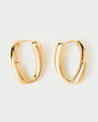PDPAOLA Helix Hoop Earrings - Gold