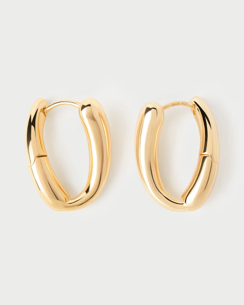 PDPAOLA Helix Hoop Earrings - Gold