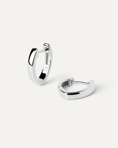 PDPAOLA Duke Earrings- Silver | Mocha Australia