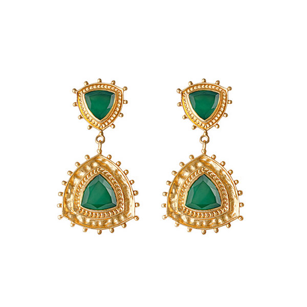 Bianc Athena Earrings - Gold | Mocha Australia