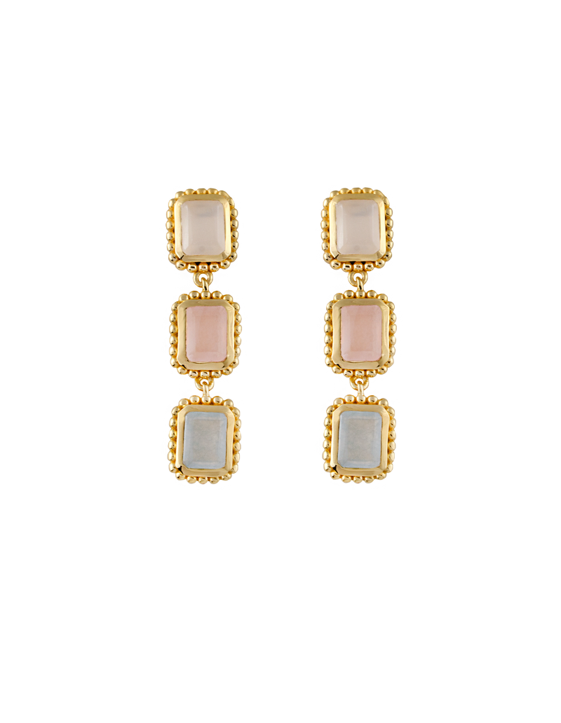 Bianc Georgia Earrings - Gold | Mocha Australia
