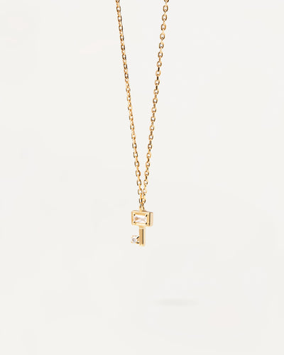 PDPDAOLA Gold Key Necklace | Mocha Australia