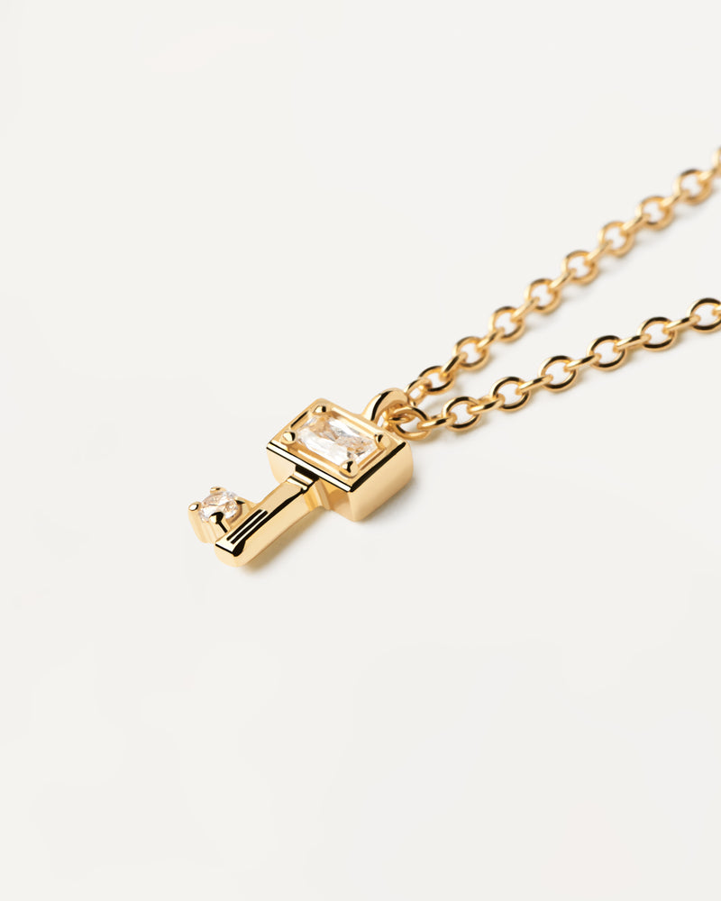 PDPDAOLA Gold Key Necklace | Mocha Australia