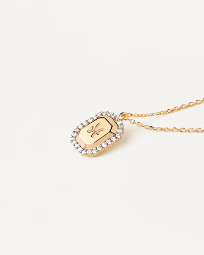 PDPAOLA Pisces Necklace- Gold | Mocha Australia