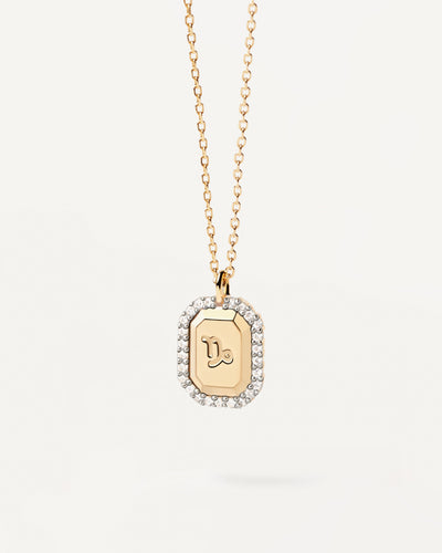 PDPAOLA Capricorn Necklace- Gold | Mocha Australia