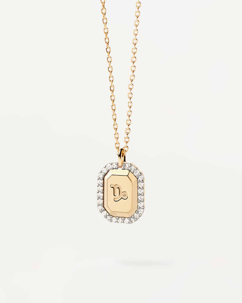 PDPAOLA Capricorn Necklace- Gold | Mocha Australia