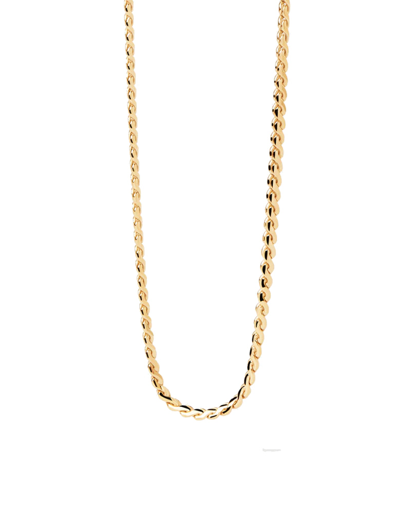 PDPAOLA Serpentine Chain Necklace - Gold | Mocha Australia
