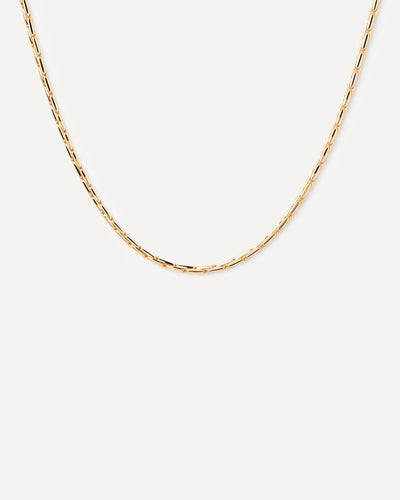 PDPAOLA Boston Chain Necklace - Gold | Mocha Australia