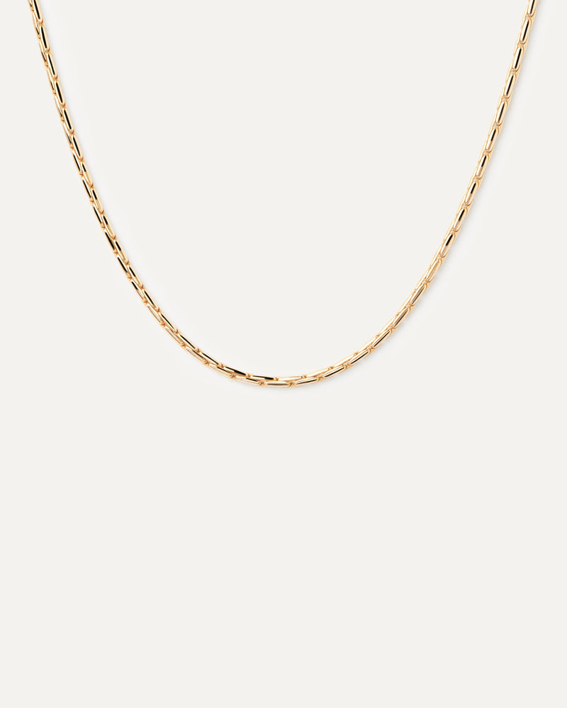 PDPAOLA Boston Chain Necklace - Gold | Mocha Australia