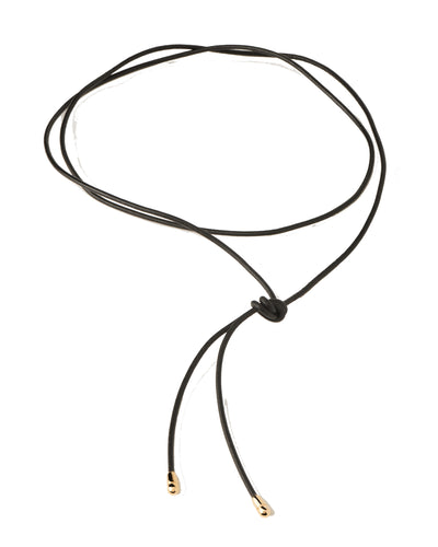 PDPAOLA Dana Bow Necklace | Mocha Australia