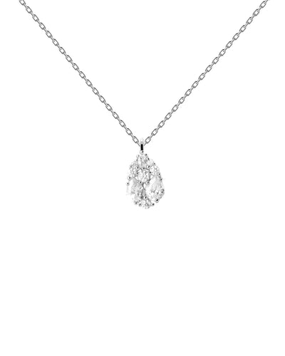 PDPAOLA Vanilla Necklace - Silver | Mocha Australia