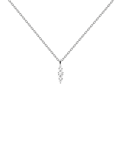 PDPAOLA Gala Necklace - Silver | Mocha Australia