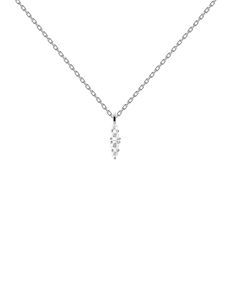 PDPAOLA Gala Necklace - Silver | Mocha Australia