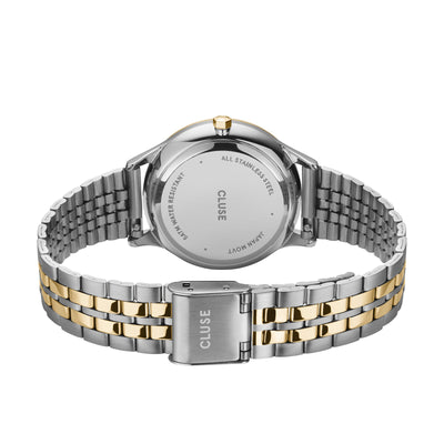 CLUSE Minuit Multifunction Bicolour - Silver/Gold | Mocha Australia
