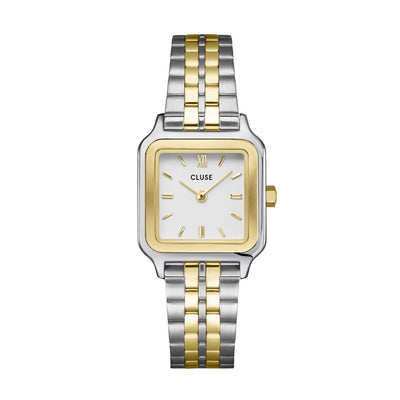 CLUSE Gracieuse Petite Bicolour Link - Silver/Gold | Mocha Australia