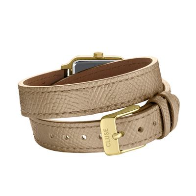 CLUSE Gracieuse Petite Double Leather - Rugby Tan/Gold