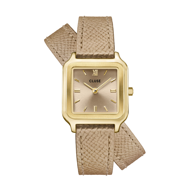 CLUSE Gracieuse Petite Double Leather - Rugby Tan/Gold