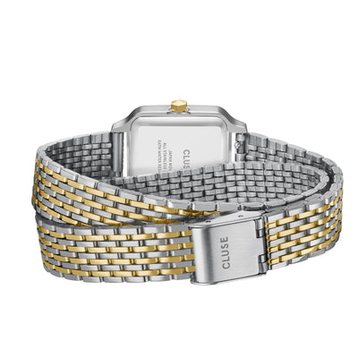 CLUSE Gracieuse Petite - Double Bicolour Steel/White