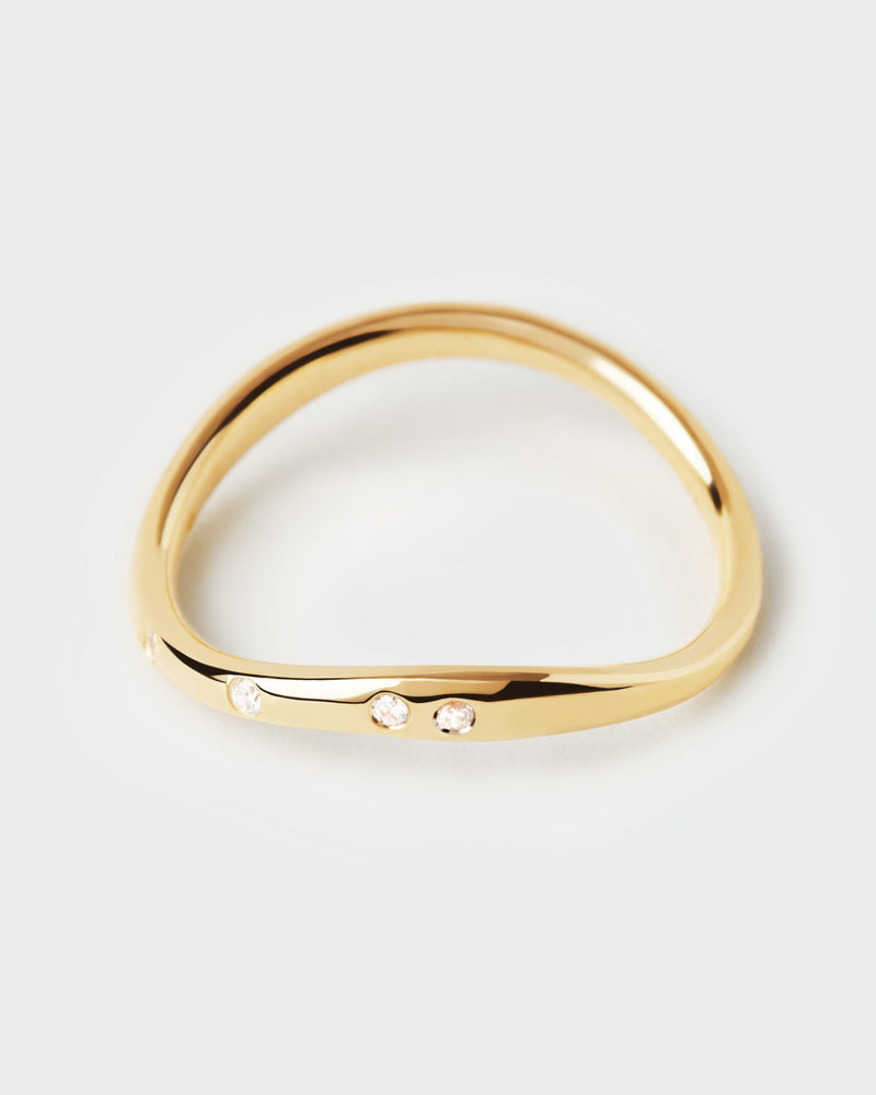 PDPAOLA Air Ring - Gold | Mocha Australia