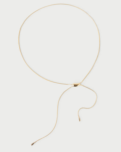 PDPAOLA Oslo Chain Necklace - Gold | Mocha Australia