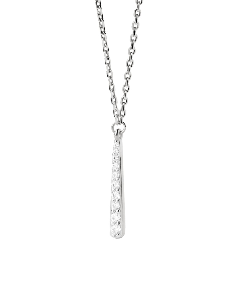 PDPAOLA Olga Necklace - Silver | Mocha Australia