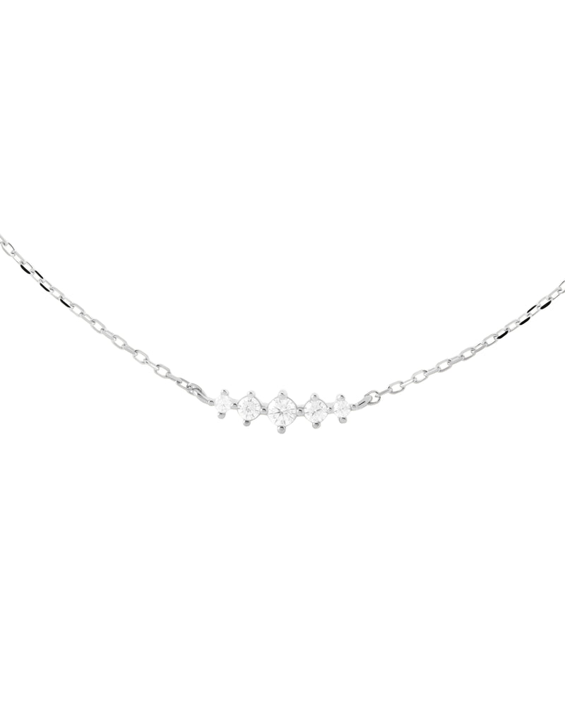 PDPAOLA Estela Necklace - Silver