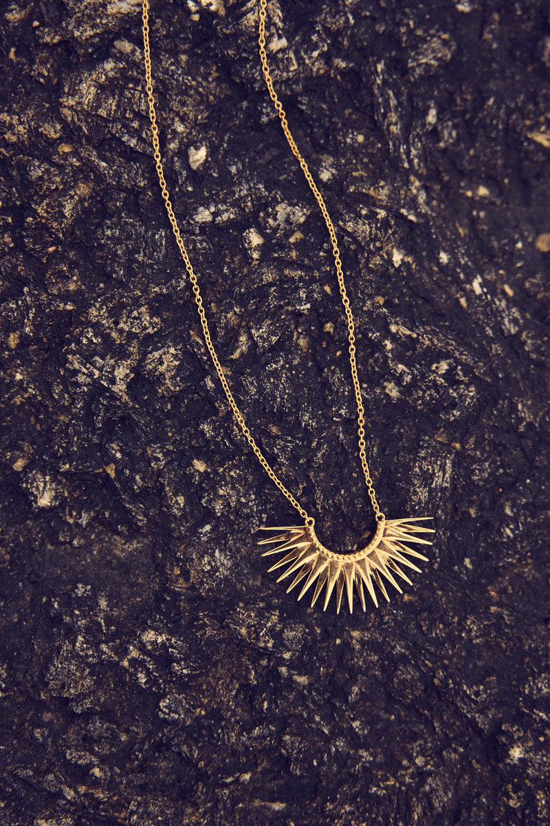 Rachel Jackson Rising Sun Necklace - Gold