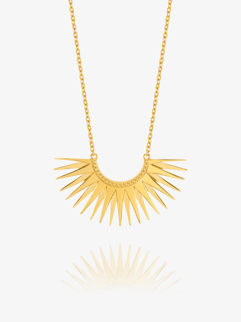 Rachel Jackson Rising Sun Necklace - Gold