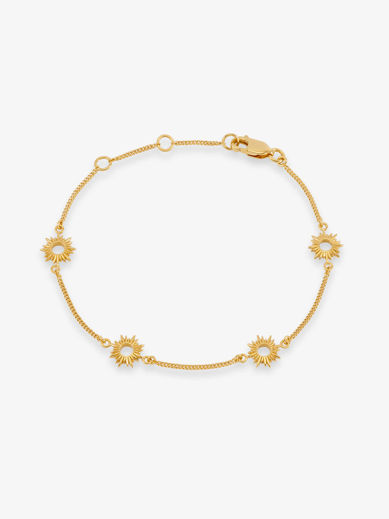 Rachel Jackson Mini Eternal Sun Bracelet - Gold