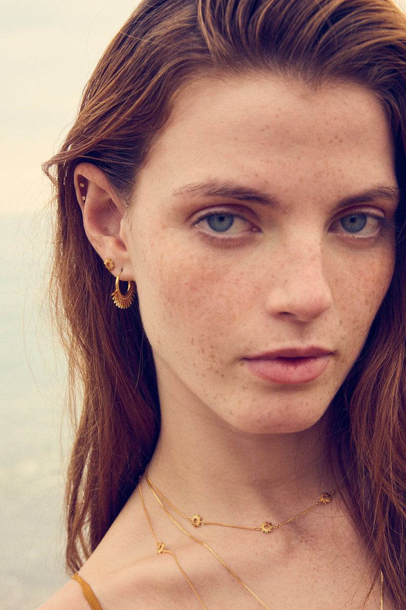 Rachel Jackson Eternal Sun Stud Earrings - Gold