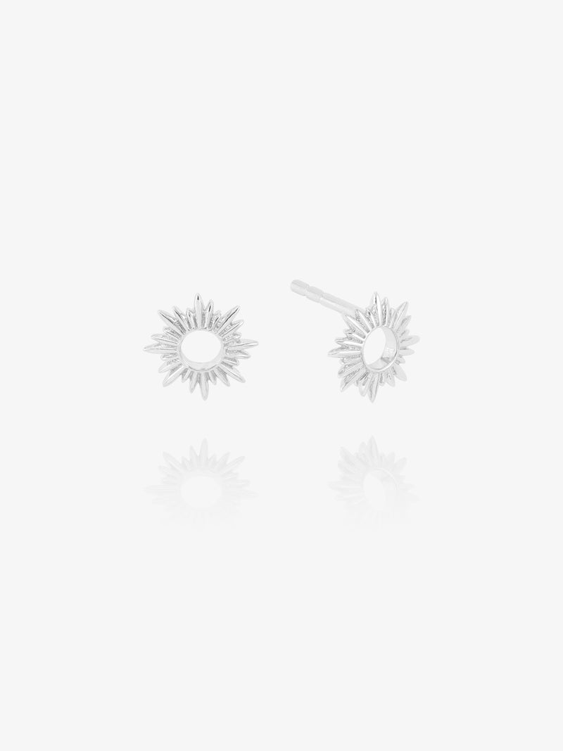 Rachel Jackson Eternal Sun Stud Earrings - Silver
