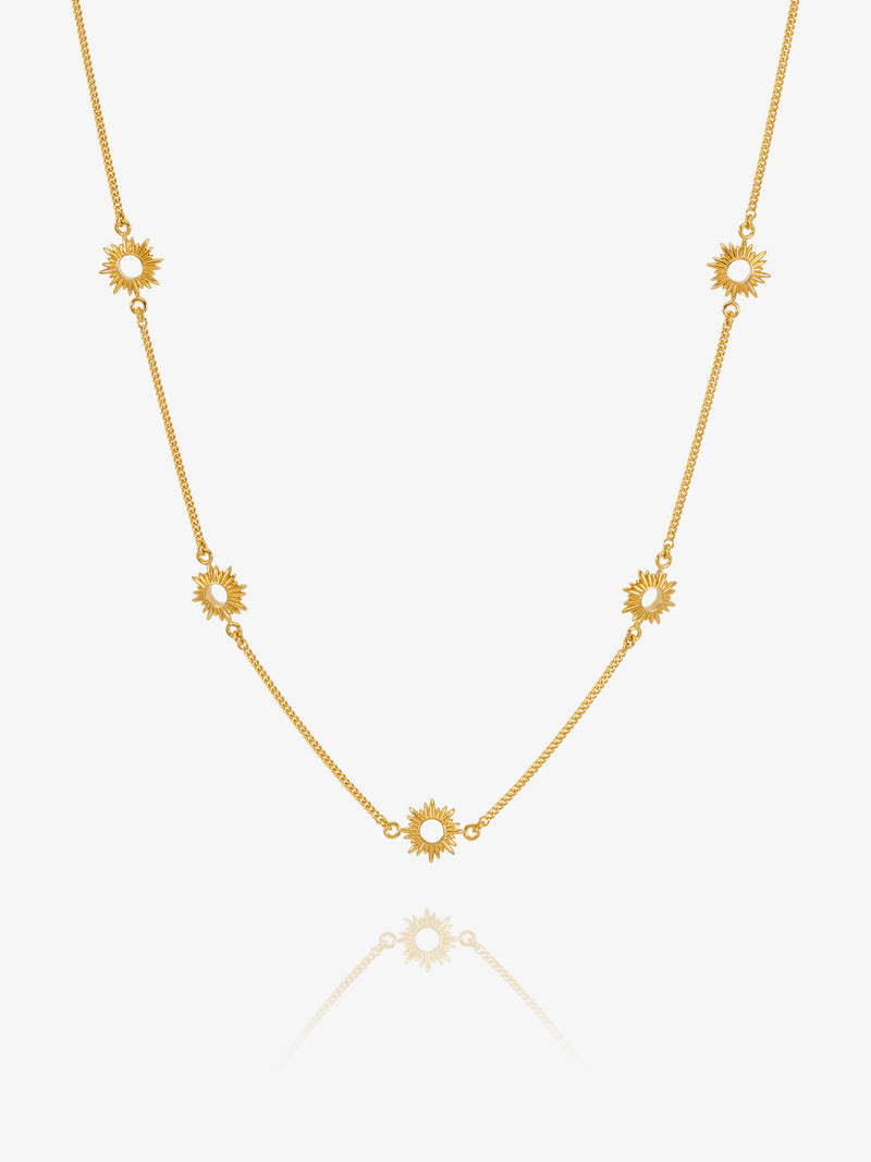 Rachel Jackson Eternal Sun Choker Necklace - Gold