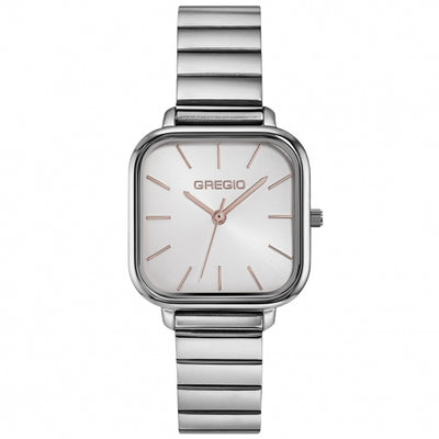 Gregio Aline Watch- Silver | Mocha Australia